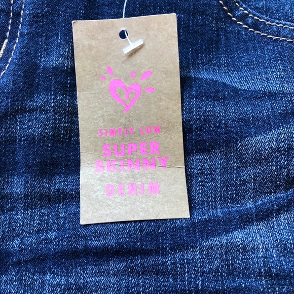 Justice simply low super skinny denim jeans - Picture 5 of 7